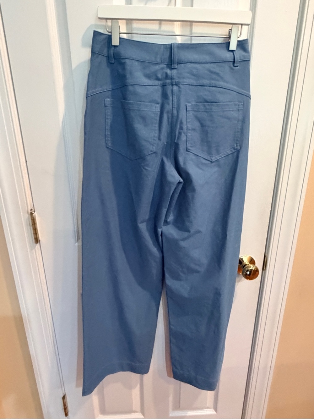 Women’s Lululemon Wide-Leg High-Rise Pants in Sky Blue Size 28 - Picture 3 of 3